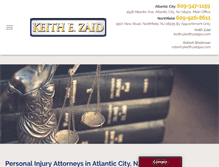 Tablet Screenshot of keithzaid.com